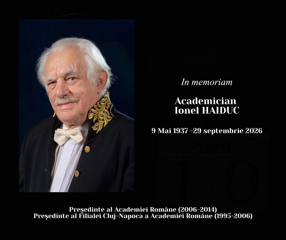 Clujul a mai pierdut o personalitate. A murit academicianul Ionel Haiduc