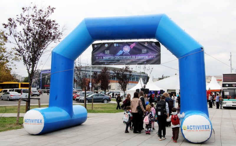 Roboți, inteligență artificială și mașini solare, la Cluj. UTCN și-a prezentat cele mai interesante proiecte la Noaptea Cercetătorilor Europeni 2026