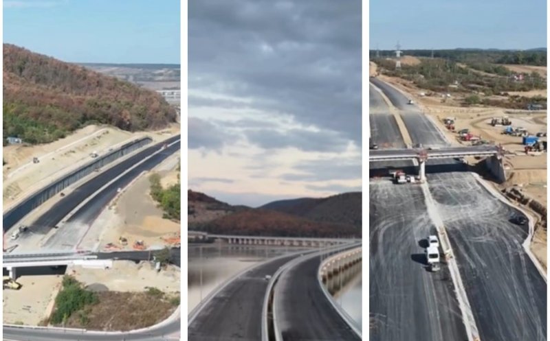 De 1 Decembrie, circulăm pe autostradă între Suplacu de Barcău și Chiribiș: „Mai avem puțin”