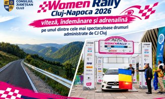 Women Rally Cluj-Napoca 2026 are loc în weekend. Pe ce drum județean va fi oprită circulația