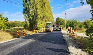 Se repară un nou drum județean din Cluj