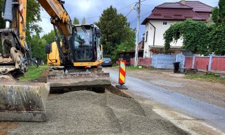 Se repară un nou drum județean din Cluj