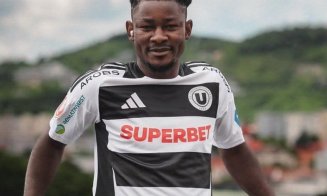 Povestea lui Friday Adams („U” Cluj): pe fratele său îl cheamă Sunday / Ce a făcut cu primul salariu din fotbal