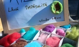 Poftiți și împâsliți! Căsuța cu atelier din Piața Unirii unde ne conectăm la liniștea din noi înșine