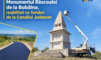 Monumentul Răscoalei de la Bobâlna, reabilitat cu fonduri de la CJ Cluj. Tișe: „O semnificație aparte pentru întreaga Transilvanie”