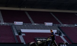 Cum arată gazonul din Gruia înainte de DERBY-ul Clujului / CFR Cluj - ”U” Cluj, astăzi de la 20:30