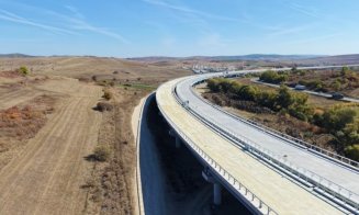 Imagini noi spectaculoase de pe șantierul viaductului de la Topa Mică. Ce lucrări se fac acum