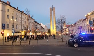 Manifestație pro-Georgescu în centrul Clujului! George Simion și-a trimis susținătorii în stradă: „Să nu îl lăsăm singur!”