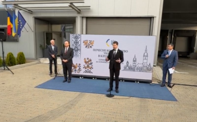 Premieră diplomatică națională la Cluj! Primul Consulat Onorific al Ucrainei din România, inaugurat oficial