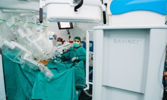 Performanță la Institutul Oncologic din Cluj! A fost realizată a 100-a operație asistată robotic