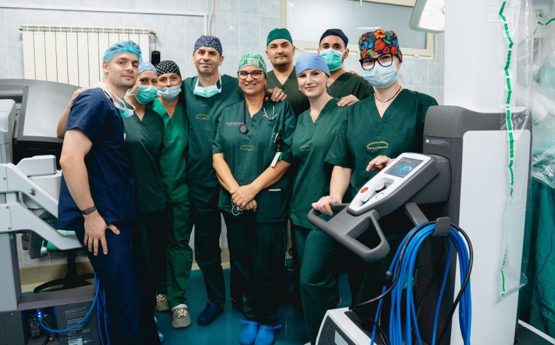 Institutul Oncologic din Cluj-Napoca a ajuns la 100 de operații robotice: „Îmi doresc ca performanța să devină normalitate”