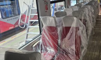 Așa arată cele două noi trenuri electrice care vor lega Cluj-Napoca de București, Brașov și Timișoara
