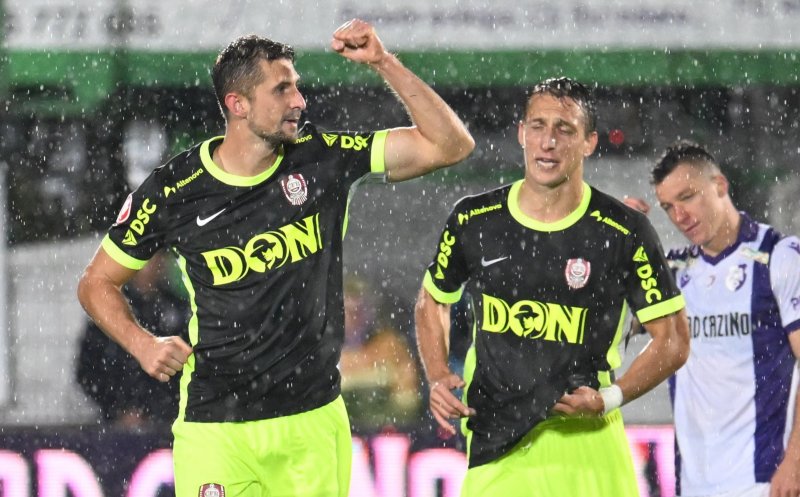 Un jucător de la CFR Cluj, inclus în echipa ideală a etapei din Superligă