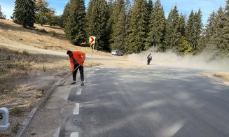 Se repară drumul județean care leagă Barajul Drăgan de județul Bihor