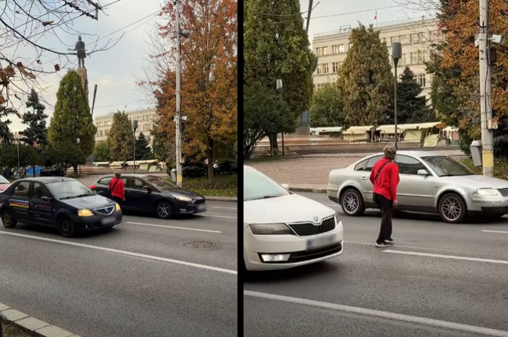 ”Prioritate de pensionar” în centrul Clujului, la oră de vârf / ”Ce-o fi în capul lor?!”