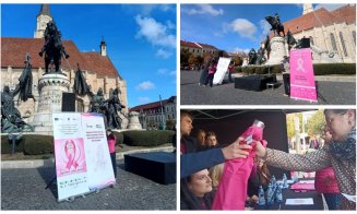 Eveniment în premieră în România, la Cluj-Napoca: 300 de oameni vor forma o panglică umană împotriva cancerului, în Piața Unirii. "Nimeni nu trebuie lăsat singur în fața acestei boli!”
