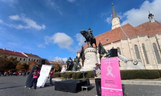 Eveniment în premieră în România, la Cluj-Napoca: 300 de oameni vor forma o panglică umană împotriva cancerului, în Piața Unirii. "Nimeni nu treb