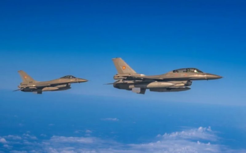 Două drone au intrat în spațiul aerian al României și au fost doborâte de piloți români de F-16
