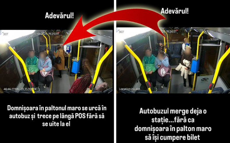 CTP Cluj a verificat înregistrările video cu controlorii acuzați de derapaje de comportament: Versiunea ”victimei” de pe TikTok CONTRAZICE realitatea