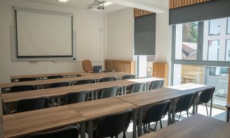 Clădirea UBB de pe strada Avram Iancu, modernizată din interior până la fațade