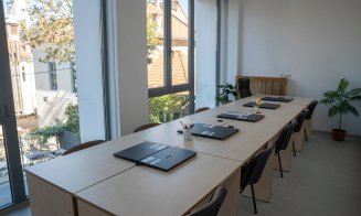 Clădirea UBB de pe strada Avram Iancu, modernizată din interior până la fațade
