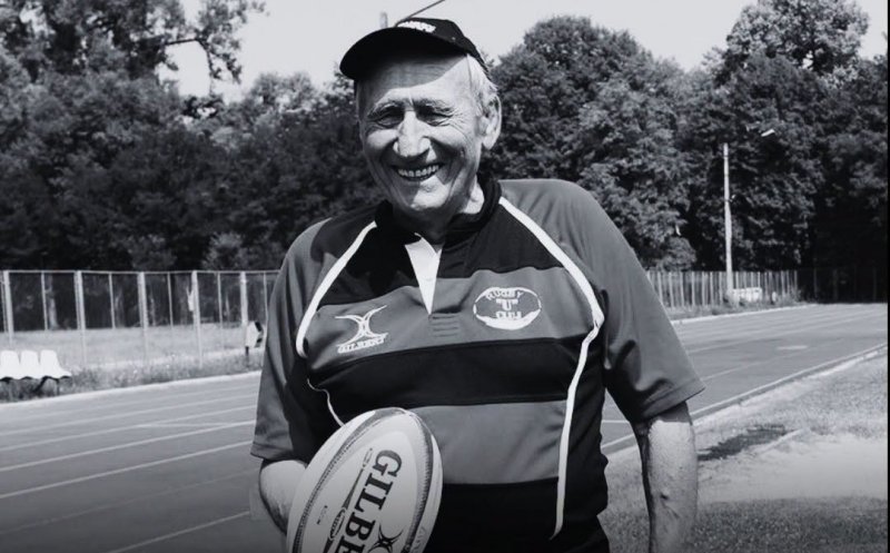 Doliu în sportul clujean! S-a stins din viață profesorul Mircea Rusu, care și-a dedicat viața rugbyului