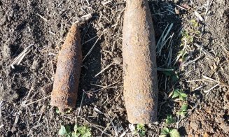 Proiectile explozive din al Doilea Război Mondial, descoperite în Cluj / NU atingeți, NU loviți și NU mișcați muniția