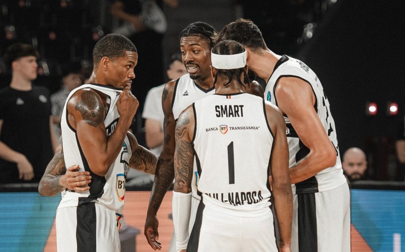 Duel în premieră. U-BT Cluj-Napoca întâlnește Skyliners Frankfurt în EuroCup