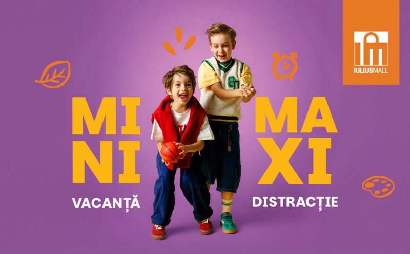 Mini-vacanța de toamnă, maxi-distracție la Iulius Mall Cluj: ateliere științifice și creative, dar și teatru de păpuși