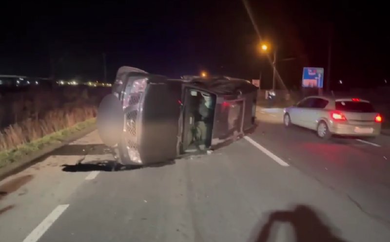 Cum s-a produs accidentul grav din Dej, în urma căruia un bărbat a fost transportat de urgență la spital