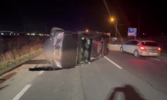 Cum s-a produs accidentul grav din Dej, în urma căruia un bărbat a fost transportat de urgență la spital