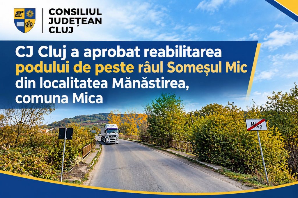 Undă verde pentru reabilitarea podului din comuna Mica. Va costa peste 7,5 mil. lei