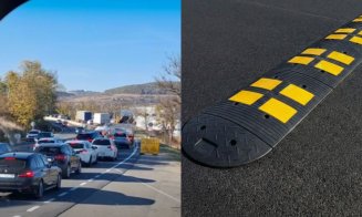 Cum explică CNAIR dispariția limitatoarelor de pe DN1, la Vâlcele, la doar câteva zile după montare. Soluția găsită de DRDP Cluj în locul acestora